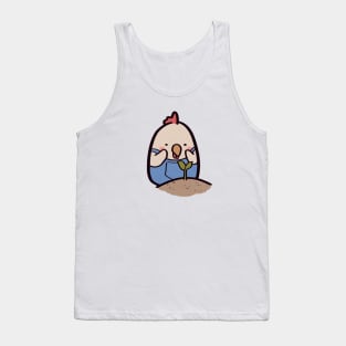 Cute Chicken Farmer's Sapling Tank Top